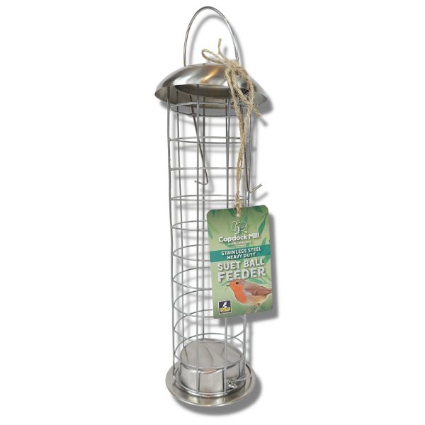 Copdock Mill Stainless Steel Heavy Duty Suet Ball Feeder (6/case)