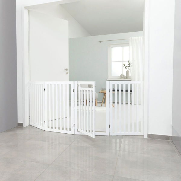 Dog Barrier, Door 60x160 X 81cm White