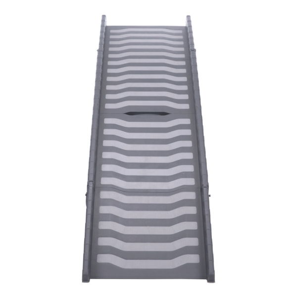 Ramp, 3-Way Foldable, Plastic 39 X 150cm Grey