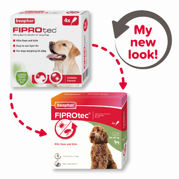 FIPROtec LG Dog 4 Pipe x 6  15597