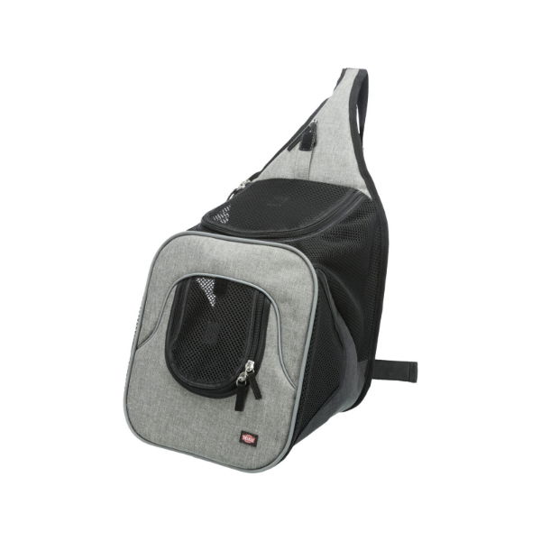 Savina Front Carrier 30 x 33 x 26cm Black/Grey