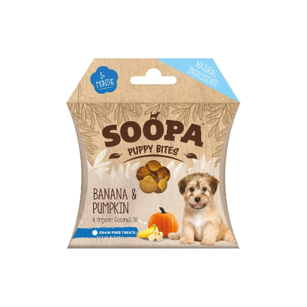 Bites: Puppy Banana & Pumpkin 50g x 10