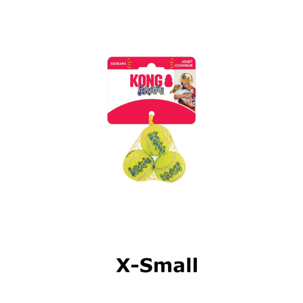Air Kong Squeaker Tennis Ball
