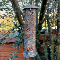 Copdock Mill Stainless Steel Heavy Duty Peanut & Sunflower Heart Feeder (6/cs)