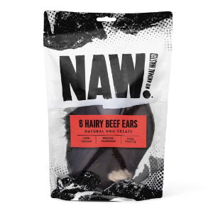 NAW Beef Ear with Hair 6 pack