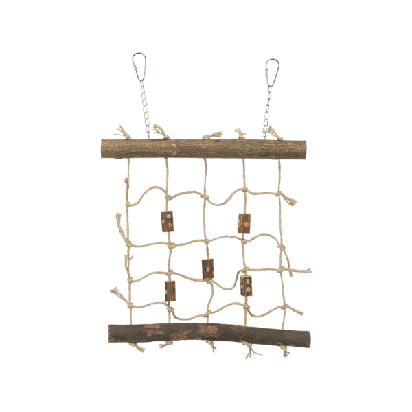 Natural Living Rope Climbing Wall 27 x 24cm