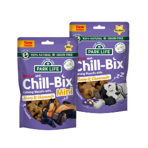 PARK LiFE Chill Bix Dog Biscuits Honey & Chamomile  8x100g