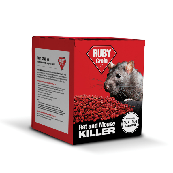 RUBY Grain 25 150g Display Pack (010)