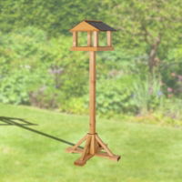 J&J Lyddington Bird Table   Slate roof  Boxed