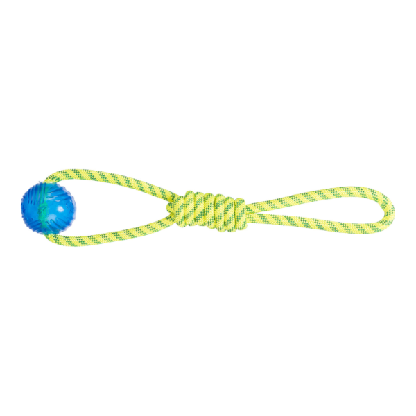 Aqua Toy play rope - ball/float poly/TPR 6 x 40cm