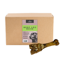 Copdock Mill Natural Dog Treat Beef Leg Bone (20 per box)