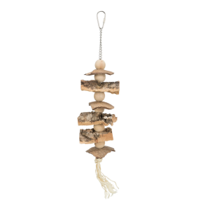 Natural toy cork/wood 37 cm