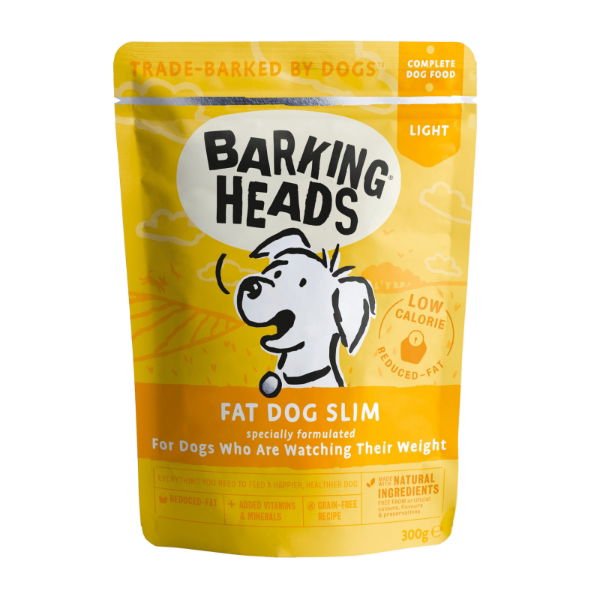 Barking Heads Fat Dog Slim Pouch 10 x 300g