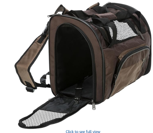 Shiva Backpack 41×30×21cm, Brown/Beige (015)