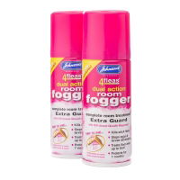 4 Fleas Room Fogger Twin Pack  2 x 100ml x3