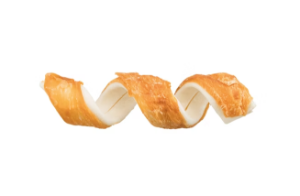 Denta Fun R/Hide Chick Chew Curl, bulk 15cm, 35 g (050) S