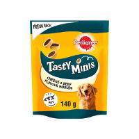 Pedigree Tasty Bites Cheesy Nibbles 8 x 140g