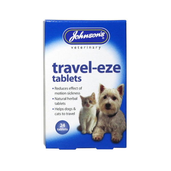 Travel-Eze Cat & Dog Tablets 24 Pack x6