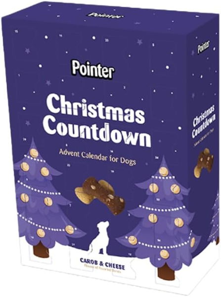 Pointer 24 Day Advent Calendar Carob & Cheese 10x325g