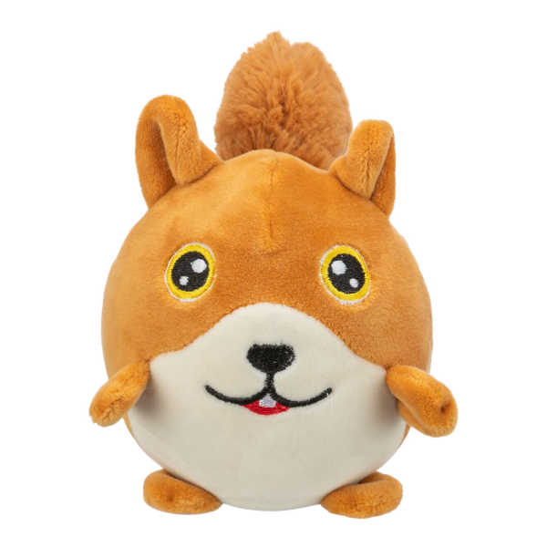 Squirrel Round Plush 13cm (002)