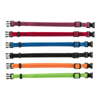 Pup collars S-M 17 x 25cm x 10mm X6 Prime Colour Mix