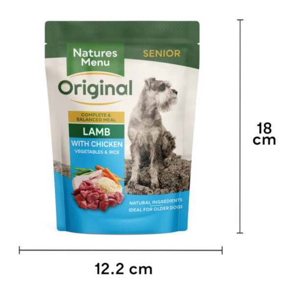 N/M Pouch Adult Senior Lamb 8x300gm