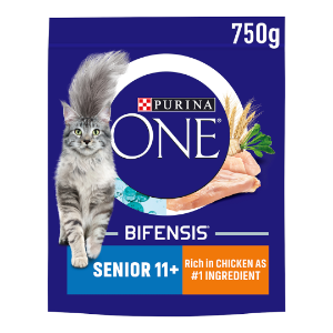 Purina One Cat Senior 11+ Chicken 4x750g 12506601