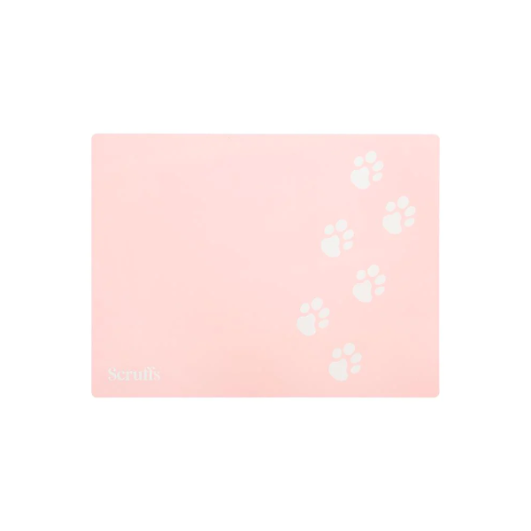 Scruffs 40 x 30cm Pet Placemat Pink x 6