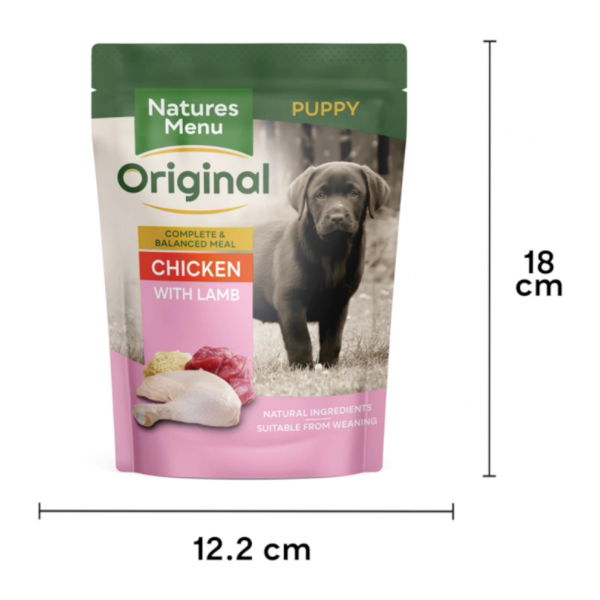 N/M Pouch Adult Puppy Chicken 8x300gm