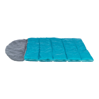 Sleeping bag 70x95 cm petrol/grey