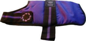 Dog Coat Purple Line 12in 80512    DISC