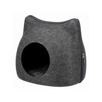 Cat Cuddly Cave, Felt 38 X 35 X 37cm Anthracite