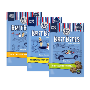 Laughing Dog Brit Bites 7x175g