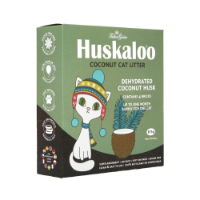 Huskaloo Coconut Cat Litter - 8 Brick 6 x 1.7kg