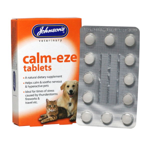 Calm-Eze Tablets For Dogs & Cats  x36 x6