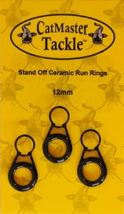 Stand Off Ceramic Run Rings 12mm (pack of 3)