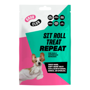 Grub Club Sit Roll Treat Repeat Soft Bake Treats