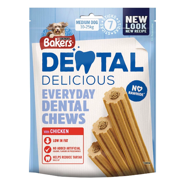Bakers Dental Delicious Chicken Medium 6 x 200g