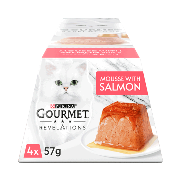 Gourmet Revelations Mousse with Salmon Gravy 6 x 4 x 57g