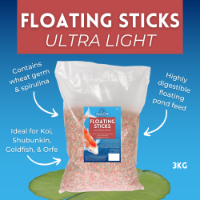 Copdock Mill Ultra Low Density Floating Pond Sticks (bag) 3kg