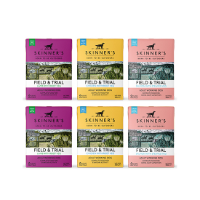 Skinners Field & Trial Multi Pack Lamb, Chicken & Salmon 6 x 390g