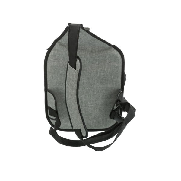 Savina Front Carrier 30 x 33 x 26cm Black/Grey