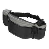 Hip Bag Baggy Belt Belt  62-125cm Black/Grey