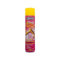 4 Fleas Household Flea Spray 600ml x6