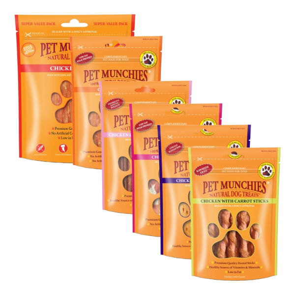 Pet Munchies Chicken Variants