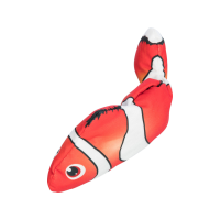 Wriggle fish fabric catnip 26cm