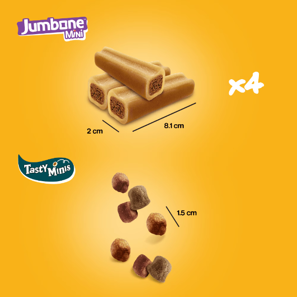 Pedigree Tasty Mini`s & Jumbone Bulk 740gm 409717