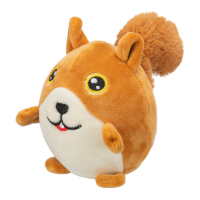 Squirrel Round Plush 13cm (002)