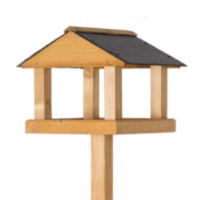 J&J Lyddington Bird Table   Slate roof  Boxed