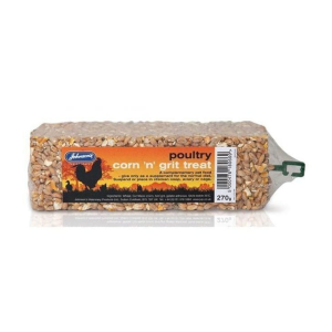 Johnsons Corn & Grit Treat 10x270gm